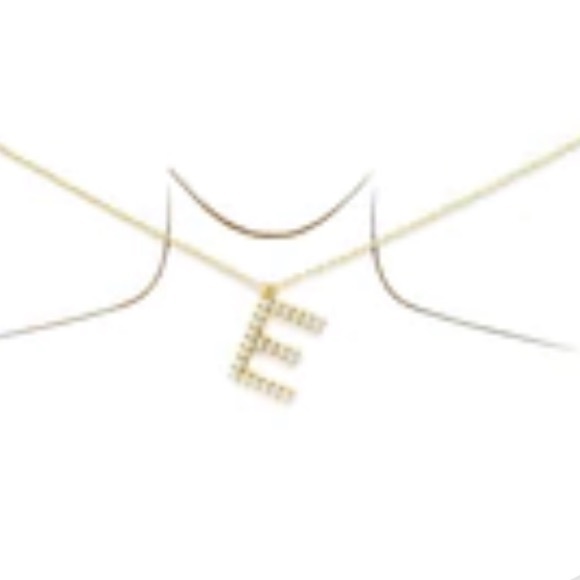 ✨🤍Gold Initial Pendants & Necklace’s ⛓💗🧿 - Picture 6 of 6